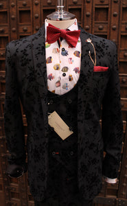 Georgi Flower Print Suit