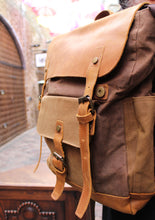 Load image into Gallery viewer, Leather Wax Back-pack
