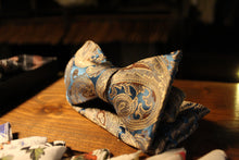 Load image into Gallery viewer, Paisley Self Bow-tie
